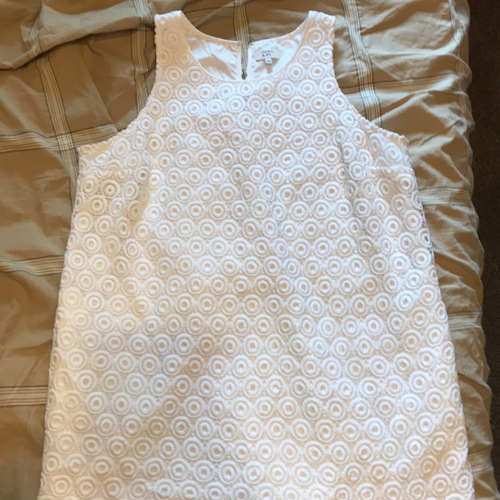White dress